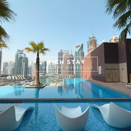 شقة Phenomenal 1Br In Marina Gate 2,Full Marina View دبي المظهر الخارجي الصورة
